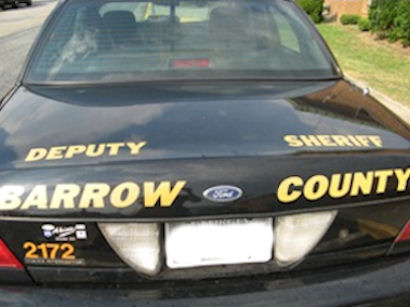 barrow county patrol car